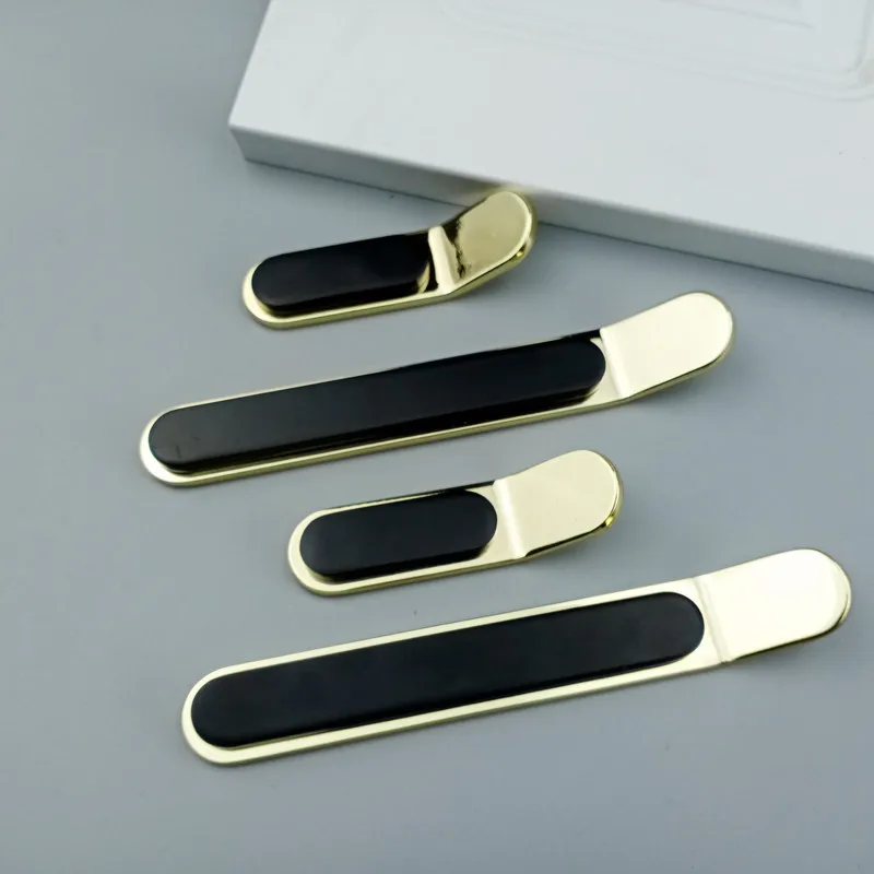 Modern Simple Gold Black Dresser Knobs Kitchen Cabinet Door Handles Wardrobe Drawer Knob Furniture Hardware