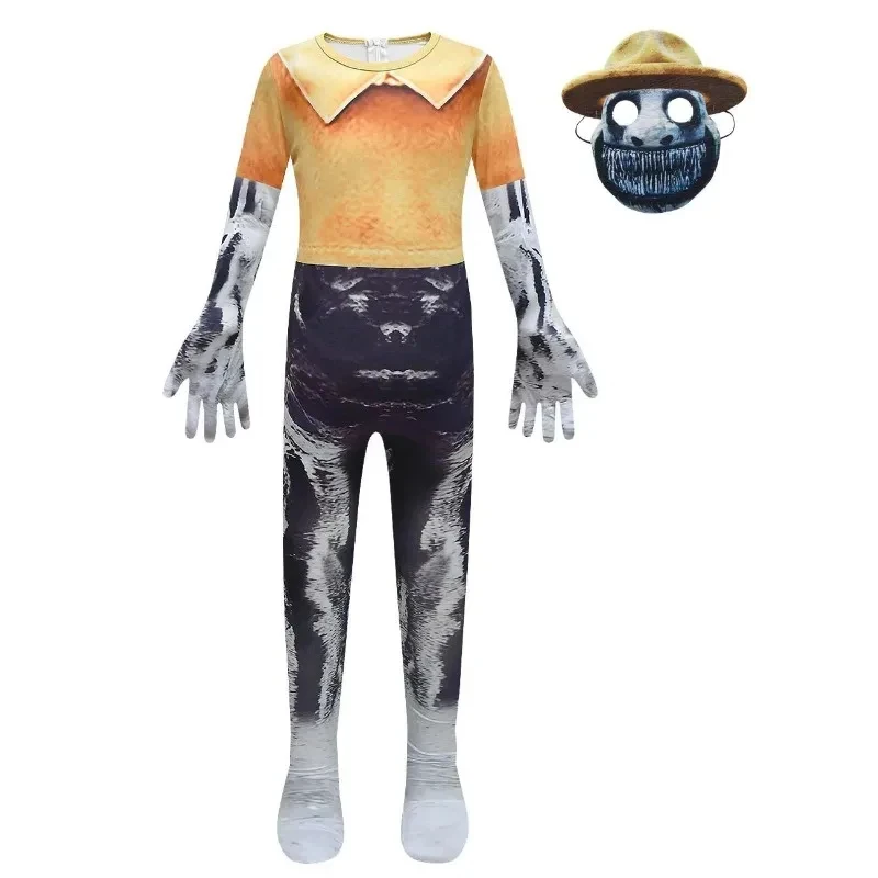 ★ Disfraz de Halloween Cosplay Zoonomaly: Mono de Gato, Conejita Monstruo, Koala, Sandía para Niña - Novedad 2026 ♥ Mira a mí ←_←