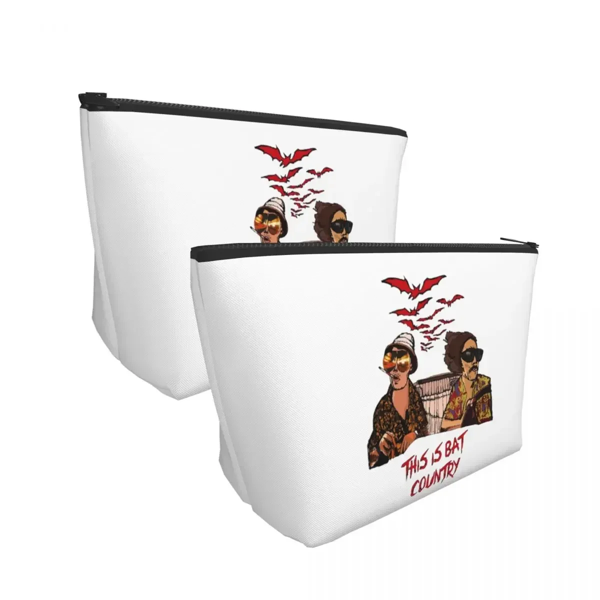 Fear And Loathing In Las Vegas Art Makeup Bag for Women Cosmetic Bags Travel Toiletry Storage Pouch Organizer Dopp Kit Box