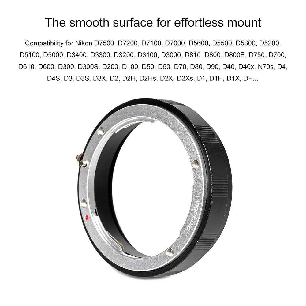 Rear Lens Reverse Mount Protection Ring For Nikon F AI AF AF-S Lens 52mm Macro Reverse Ring Adapter