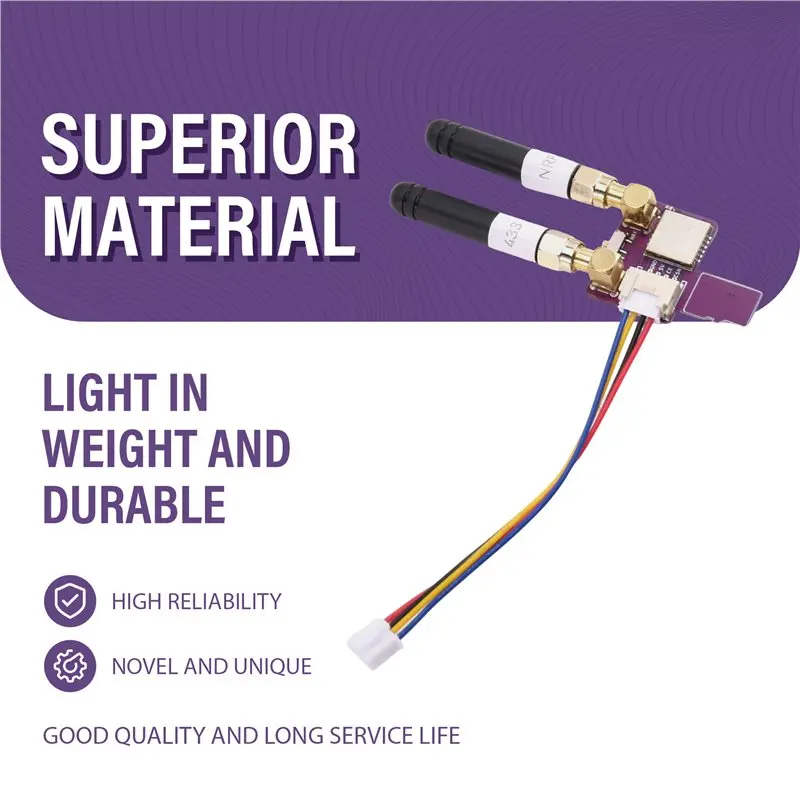 ABZZ-For Cardputer Adv For M5stack Compatible For M5stack SMT Machine CC1101 NRF24L01 Accessories-Purple Color