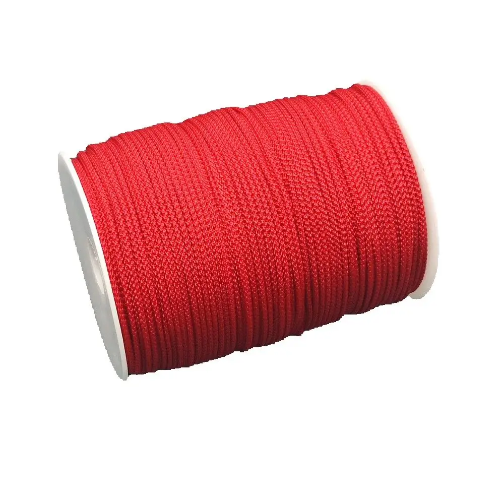 2-3mm Nylon Cord Thread Braided Cord DIY Jewelry Accessories Twine Beading Threads HandCrafts Rope Adjustable Bracelets Necklace