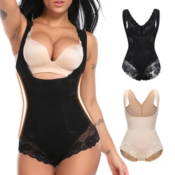 2XL Women Shapewear Bodysuit Waist Trainer Body Shaper Butt Lifter Belly Control Belt Slimming Underwear Fajas Colombianas Top