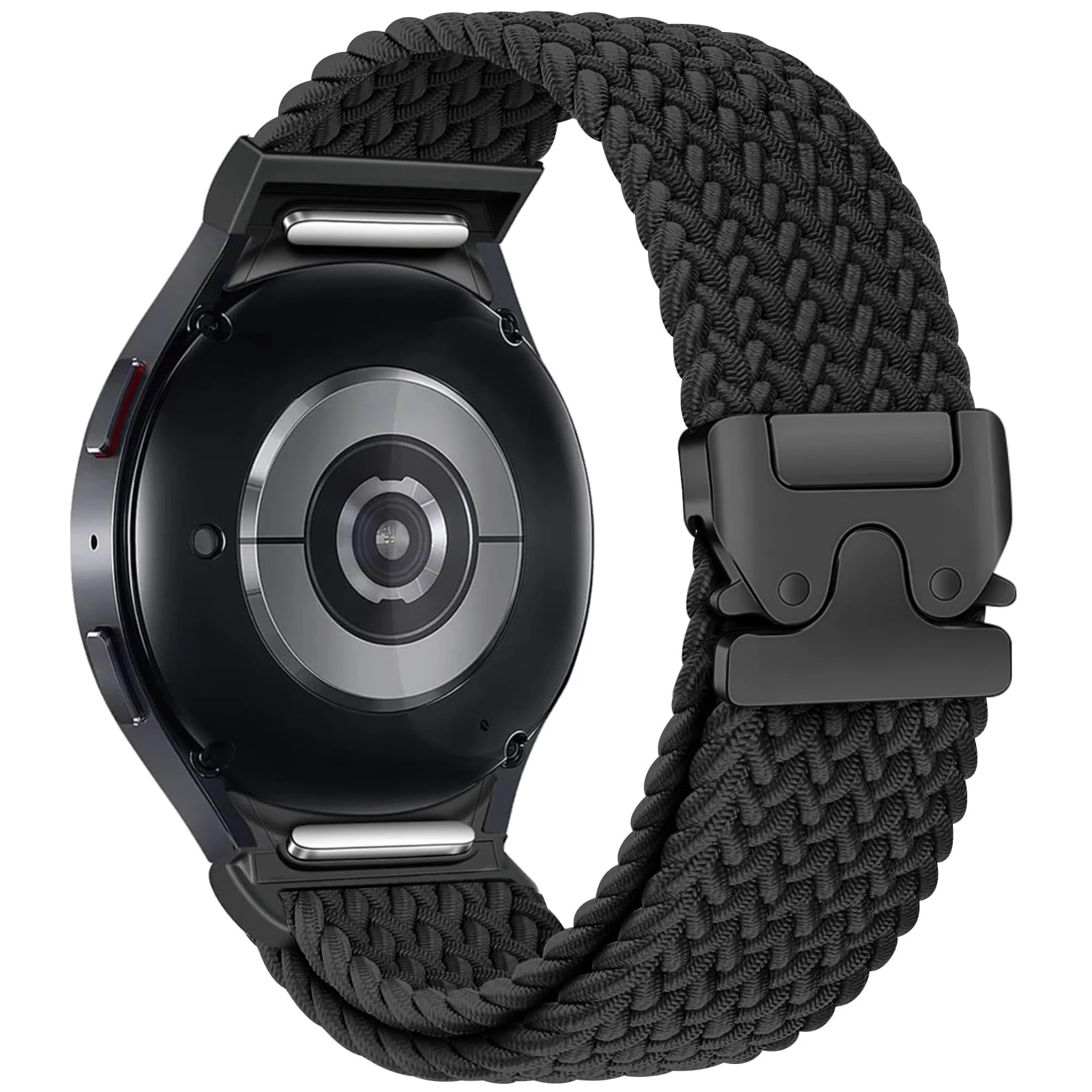 Fallschirmband für Samsung Galaxy Watch 7 6 5 4 FE 40 mm 44 mm/5 Pro 45 mm geflochtenes Correa-Armband Watch6 Classic 47 mm 43 mm Armband – Detail 4