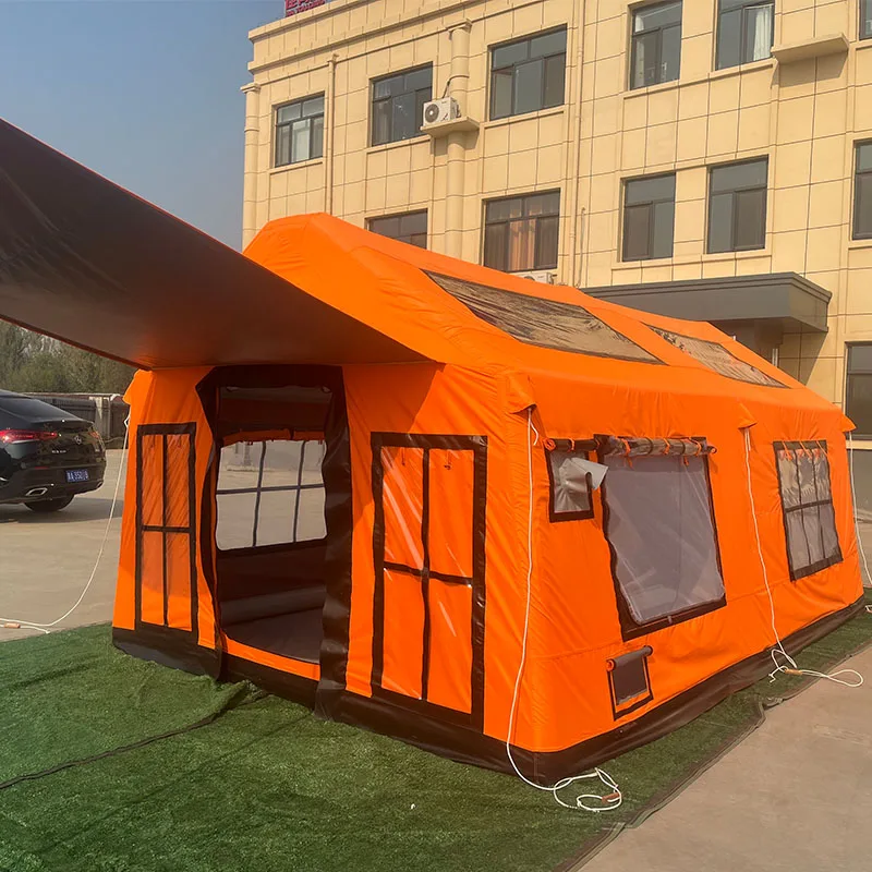 

Tom AutoAir Tent Inflatable Camping Outdoor for 8 Person Luxury 4-Season Waterproof air Tent 15㎡