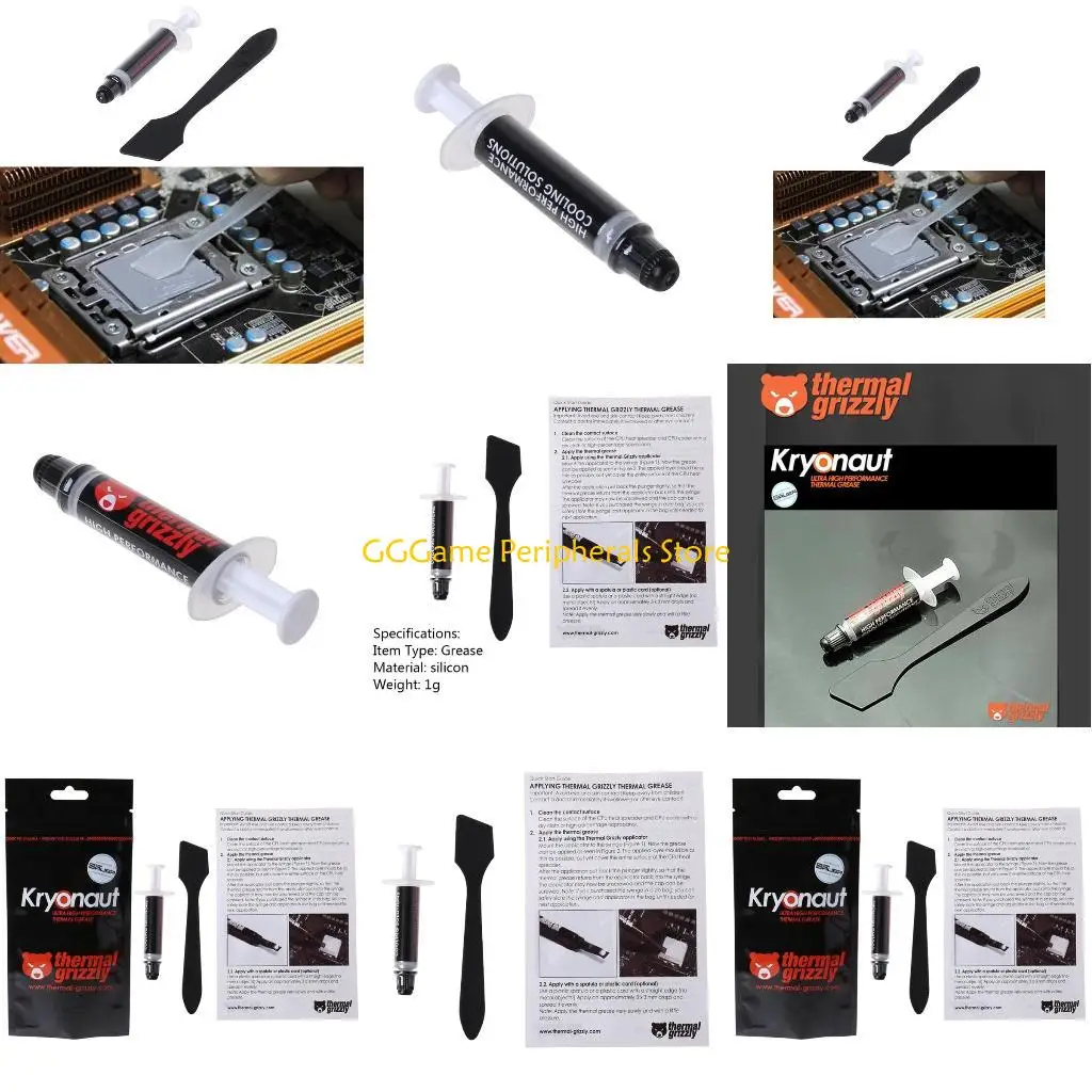 

U55B CPU Thermal Paste Compound Paste Heatsink for IC Processor CPU Gypsum Cooler