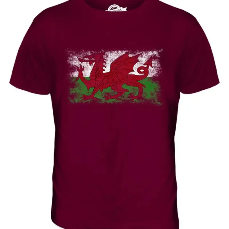 WALES VINTAGE FLAG MENS T-SHIRT TEE SHIRT XS S M L XL 2XL 3XL 4XL 5XL