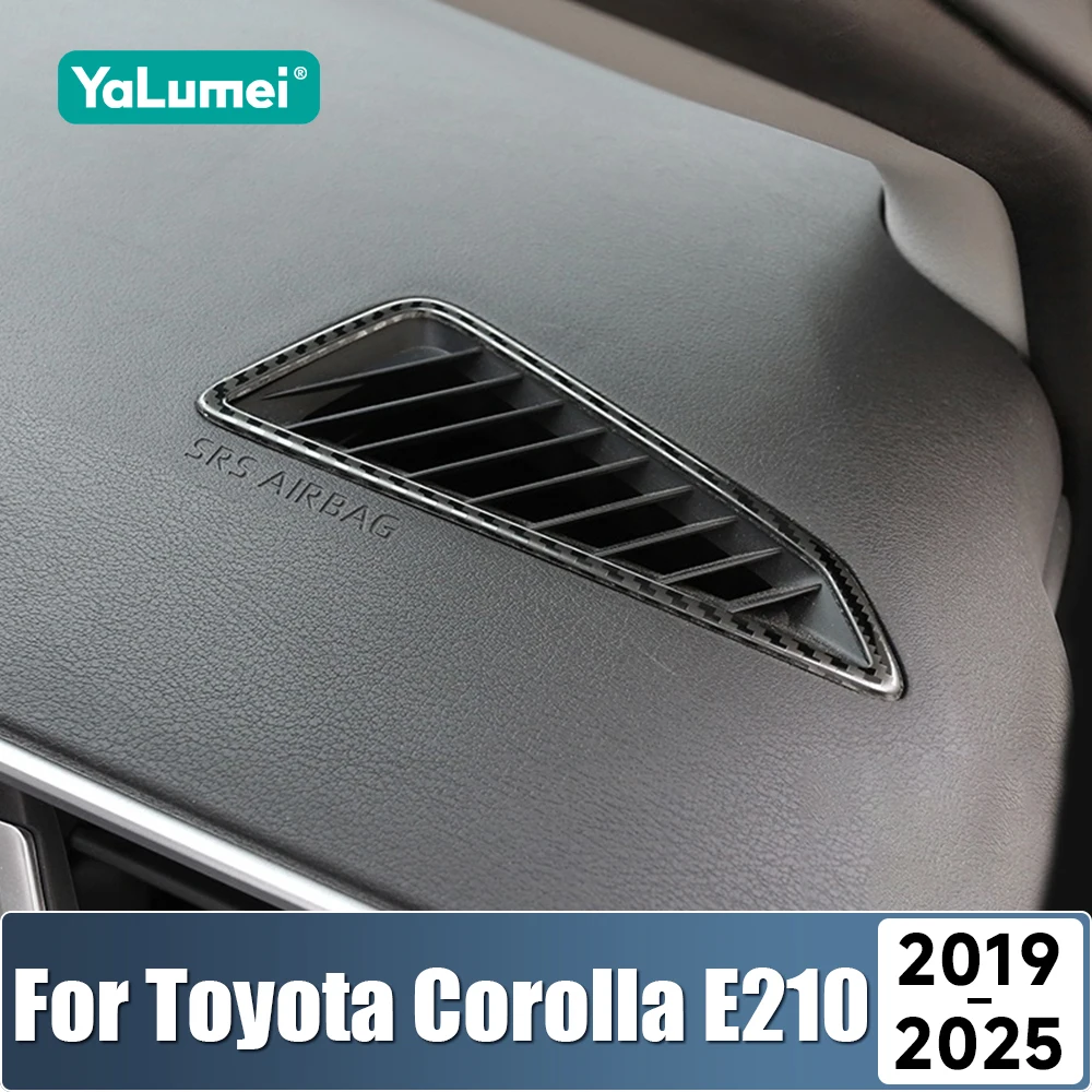 Für Toyota Corolla E210 2019 2020 2021 2022 2023 2024 2025 Edelstahl Auto Dashboard Klimaanlage Outlet Vent Abdeckung trim