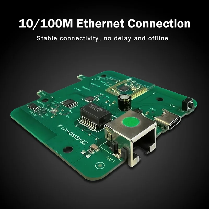 

AAAEL-2X Zigbee 3,0 проводной шлюз-концентратор RJ45 Ethernet-мост TASMOTA MQTT прошивка для MQTT домашнего помощника Zigbee2mqtt