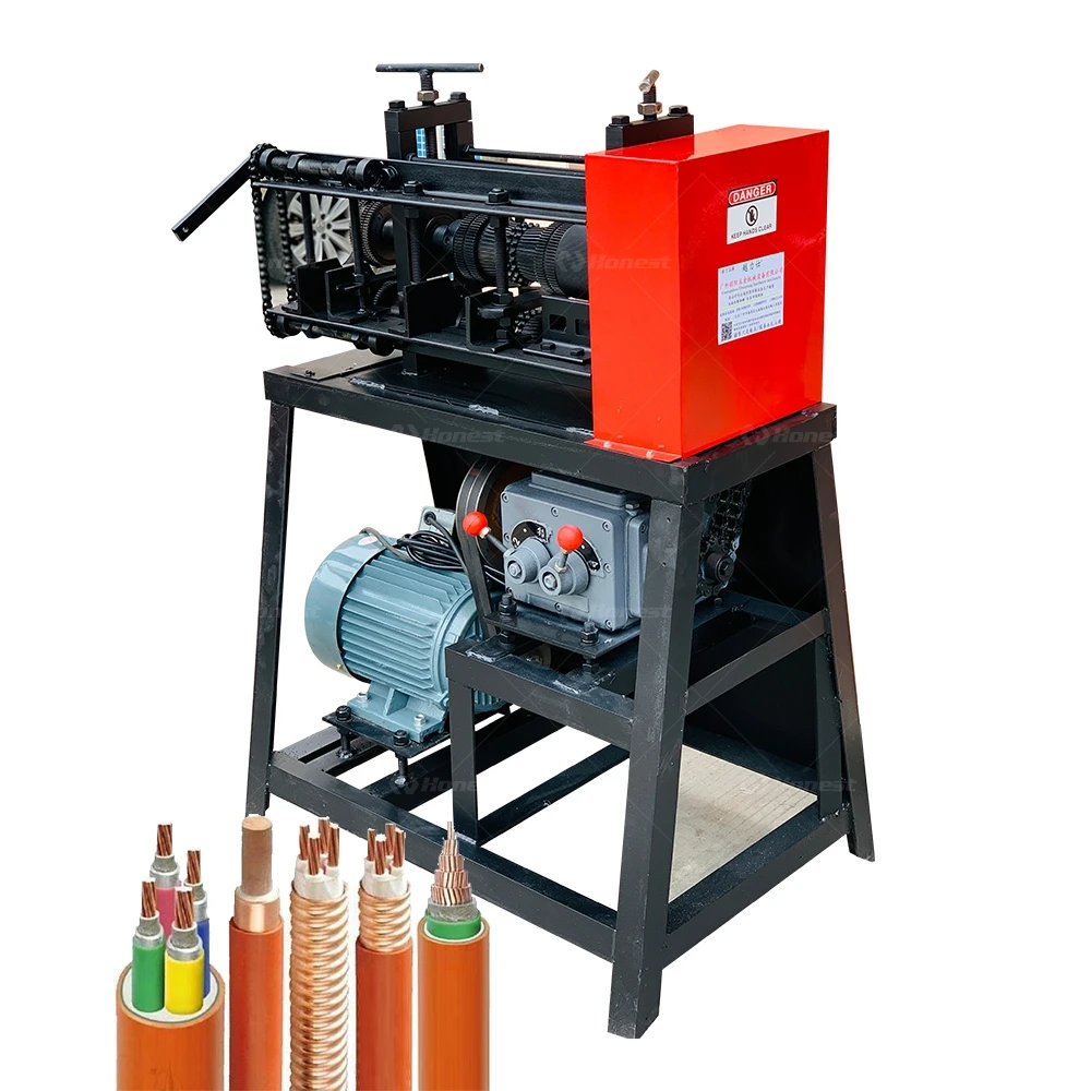 Cooper Recycling Electric Cable Wire Stripping Machine for Scrap Copper Wires in Good Price