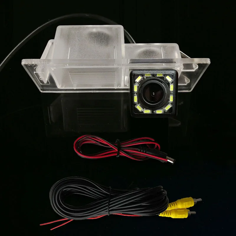 HD Wireless Car CCD Rear Camera Fisheye  8 12 led dynamic Night Vision bracket waterproof parking For kia Sorento 2015 2016