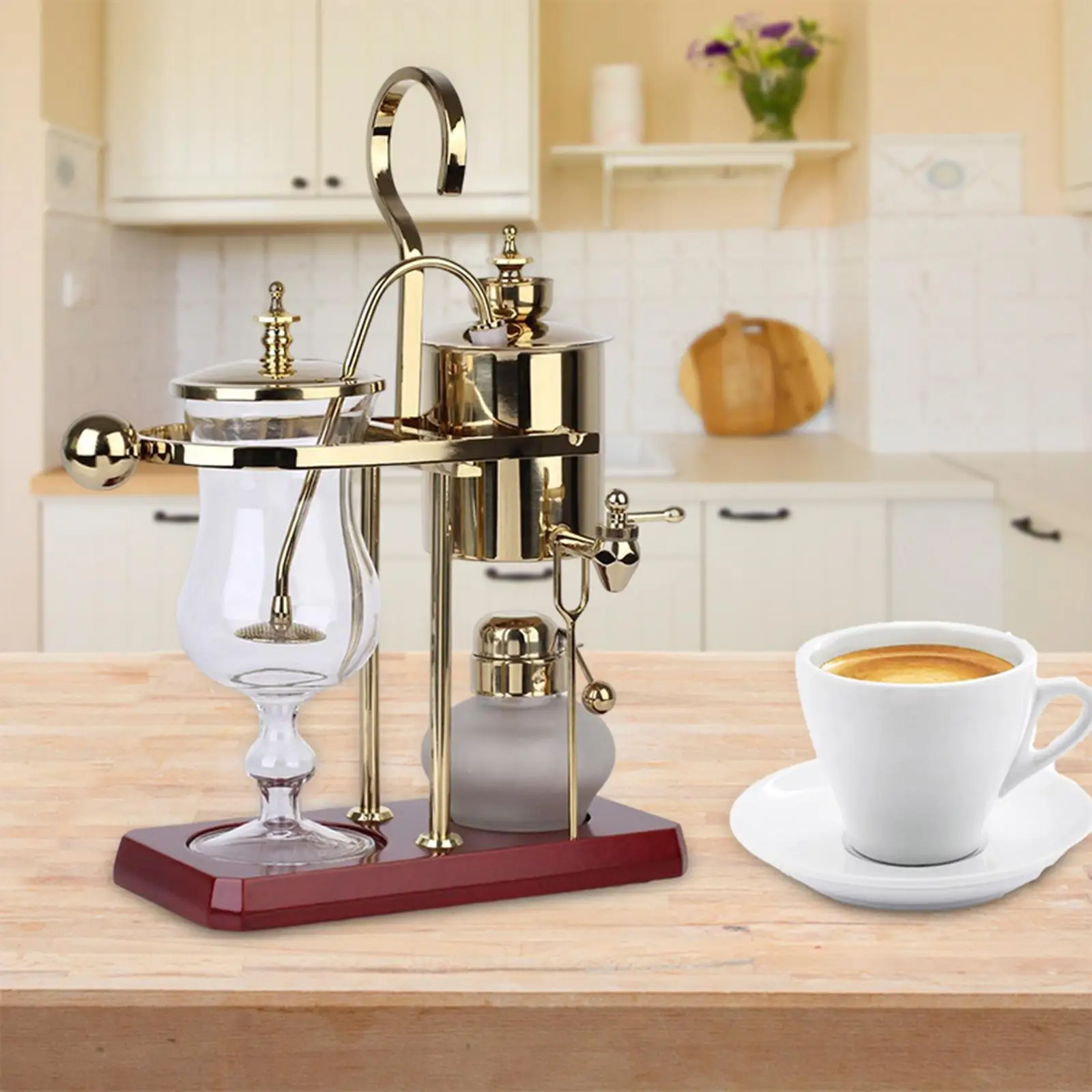 Siphon Coffee Machine Anti Slip Vacuum Pot Coffee for Bar Hotel Coffee