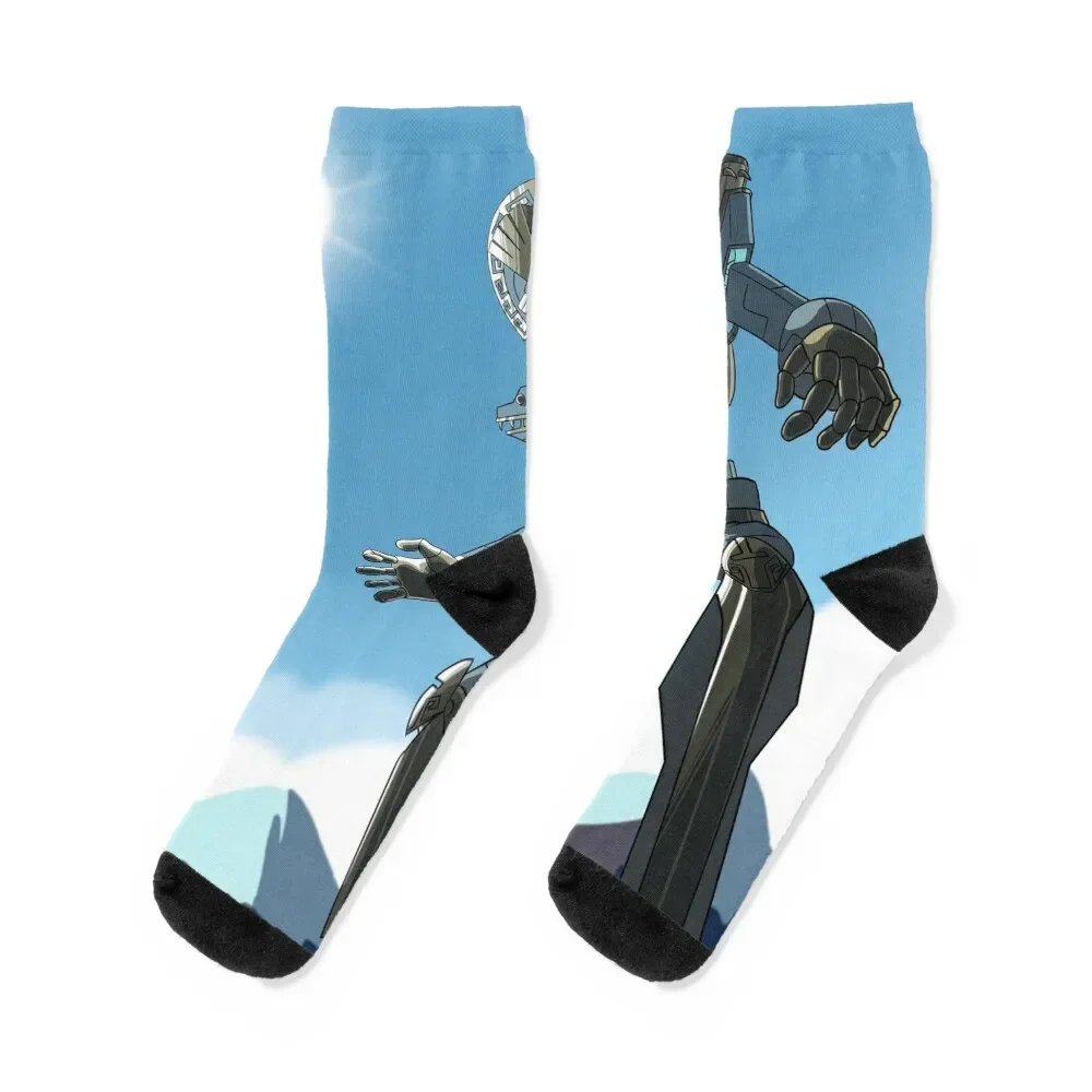 Mecha Inti Socks short Stockings compression floor Novelties Man Socks Women's