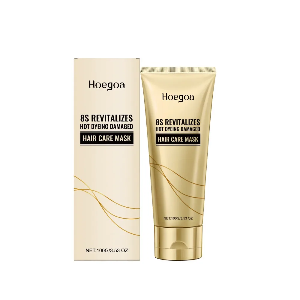Fluffy and Smooth Hair Care Mask RImproves Frizzy and Tangled Hair Prevents Hair Breakage and Splitting 8 Seconds Hair Mask