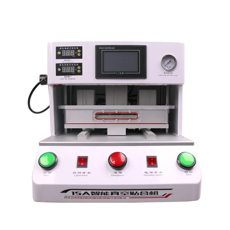 

15-дюймовая машина для разделения экранов, вакуумный ламинатор для ЖК-экранов мобильных телефонов