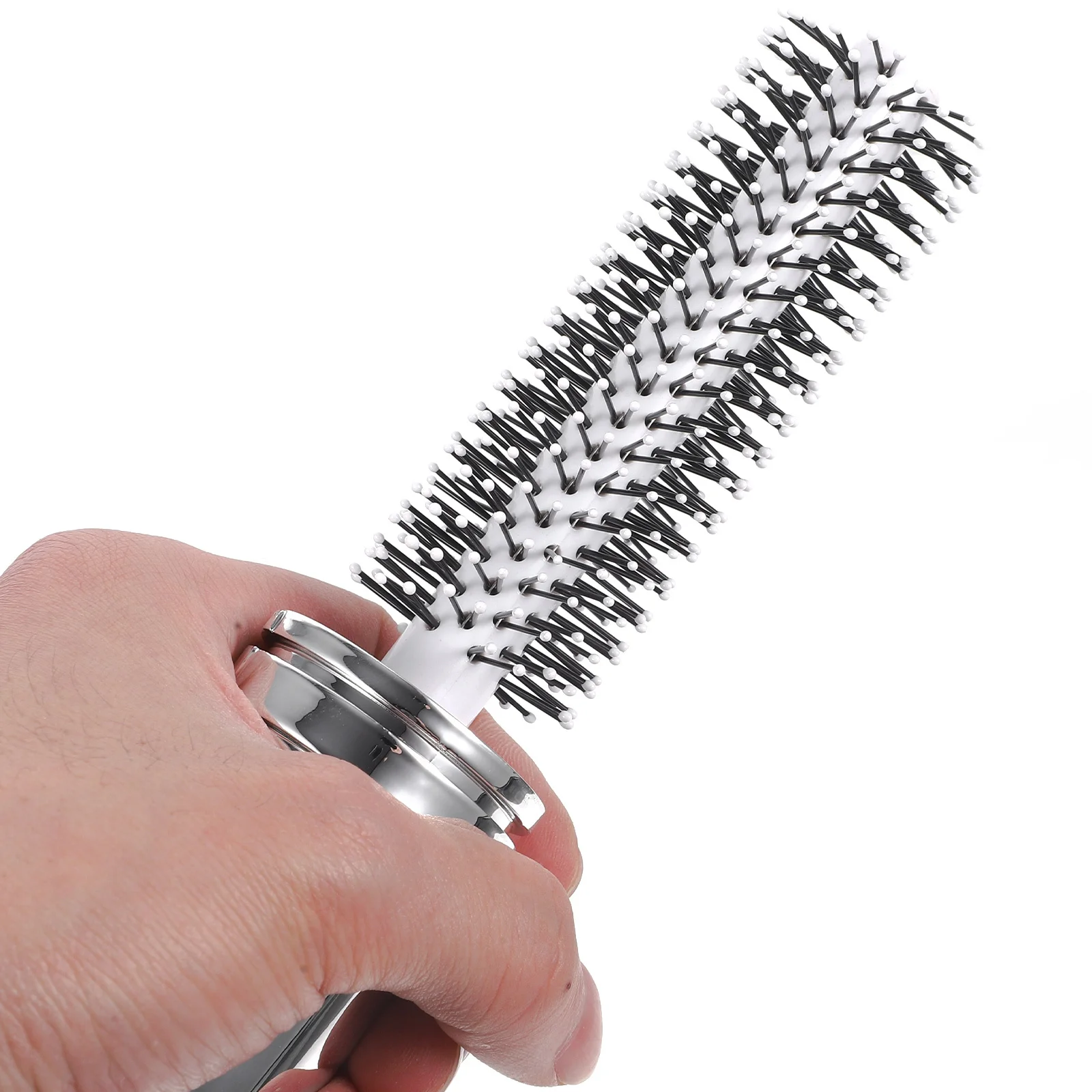 

Portable Curling Hair Anti-Static Roll Up Hairbrush For Blow Drying Styling Small Round Brush Travel Hair Brush