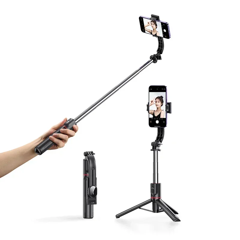 Wireless Selfie Stick With Tripod mini sefie stick tripod 360 degree rotation remote control sefie stick