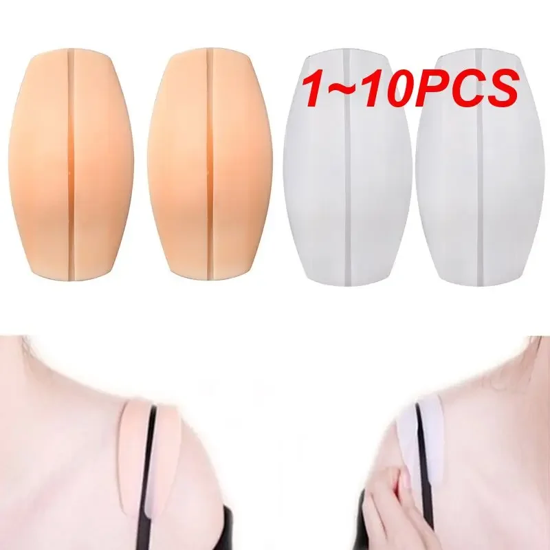 1~10PCS Silicone Shoulder Pad Soft Bra Strap Holder Cushions Non Slip Shoulder Strap Pads Holder Bra Relief Pain For Woman