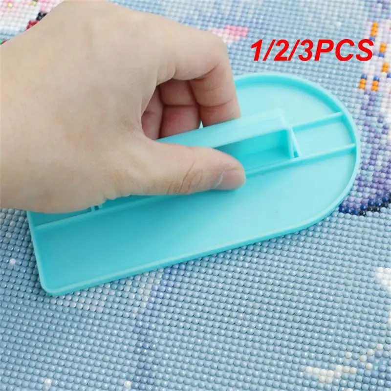 1/2/3PCS Painting Press Plate Painting Correction Mold Drill Fixer Art Craft Plastic Embroidery Accessory