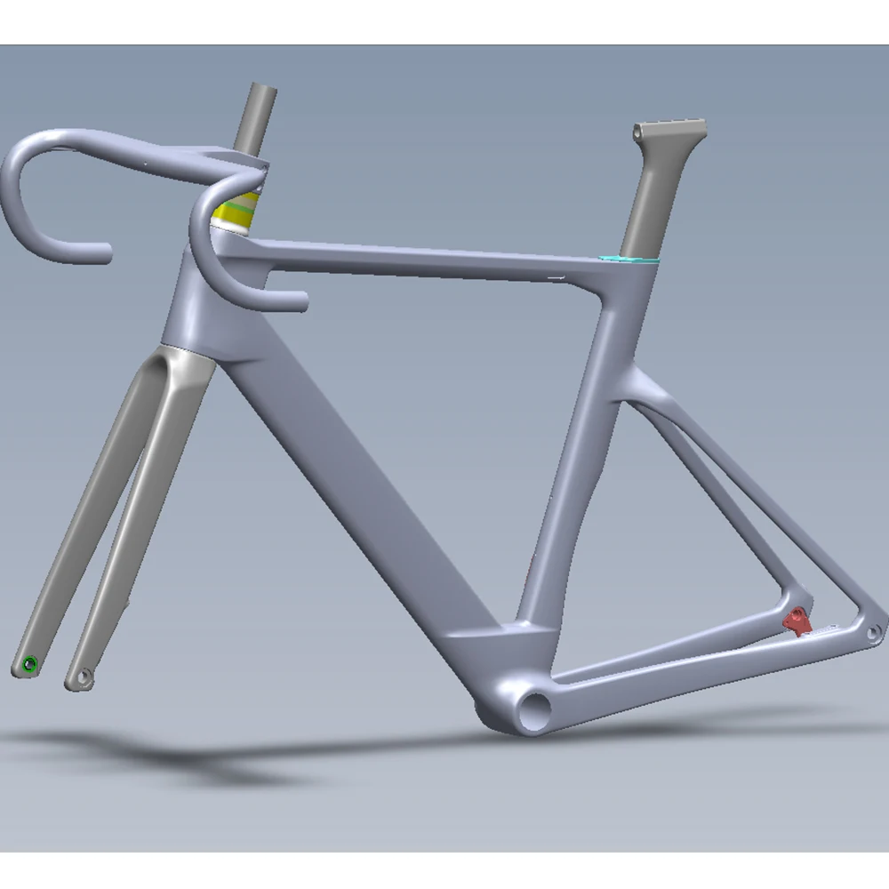 ELITE Rahmen Carbon Rennrad Rahmen Fahrrad Zubehör Scheibenbremse Carbon Radfahren Frameset T1000 Racing rahmen BB86 – Detail 11