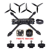 Mark4 7inch 295mm Carbon Fiber Frame F4 F405 Flight Controller 60A ESC 2806.5 2807 1300KV Motor For RC FPV 7\