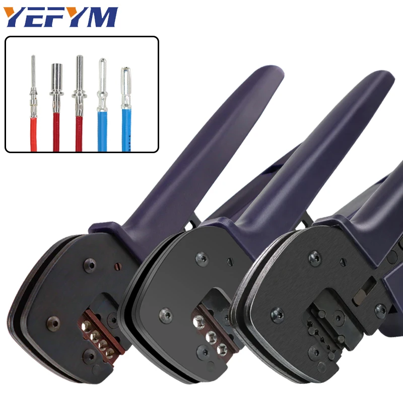 Aviation /Heavy-duty Starter New Energy Terminal Crimping Pliers YEP-166/1560/4610 20-7AWG Vertical Electrical YEFYM Tools