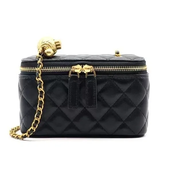 الربيع الصيف تويد نمط جلد طبيعي المرأة حقيبة كروسبودي صغيرة جديدة 2024 نموذج صندوق أحمر الشفاه حقيبة سطح ناعم من الصين #5