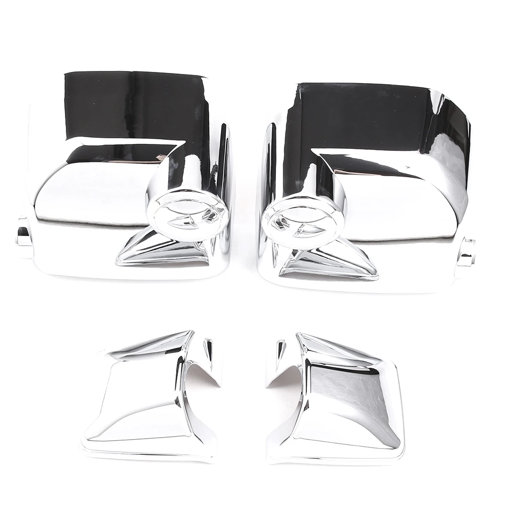 Car Silver ABS Look Side Wing Mirror Cover Trim Fit for Toyota FJ Cruiser 2007-2021