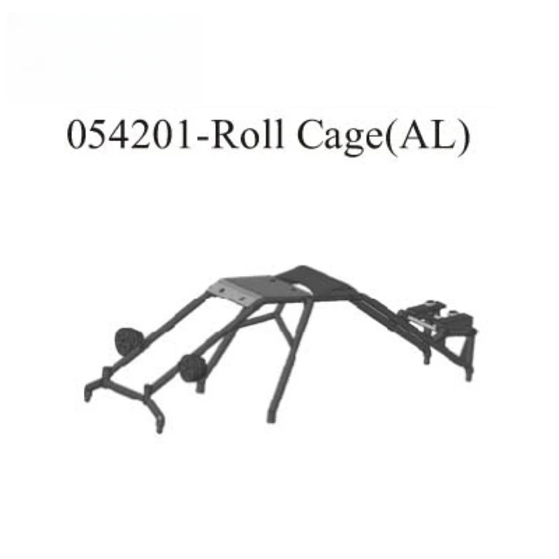 Pièces de Rechange pour Voiture RC HSP Racing, Accessoires de Mise à Niveau, 054201 AL Cage de rouleau pour HSP 1/5, gaz alimenté versizible BAAlban94054 94054