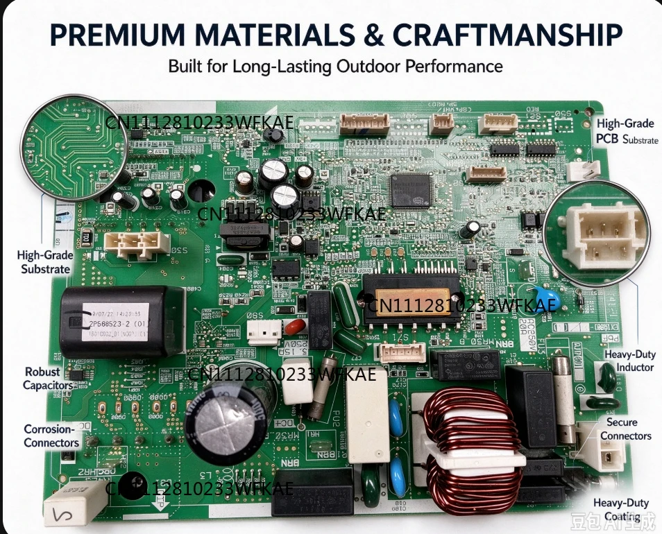 Suitable for Daikin air conditioner outdoor unit main board EX19001-1 computer board RXJ326-336VC main control board 2P562369
