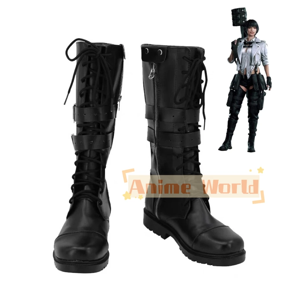 

Lady Cosplay Boots Shoes Custom-made Halloween Carnival Party Props