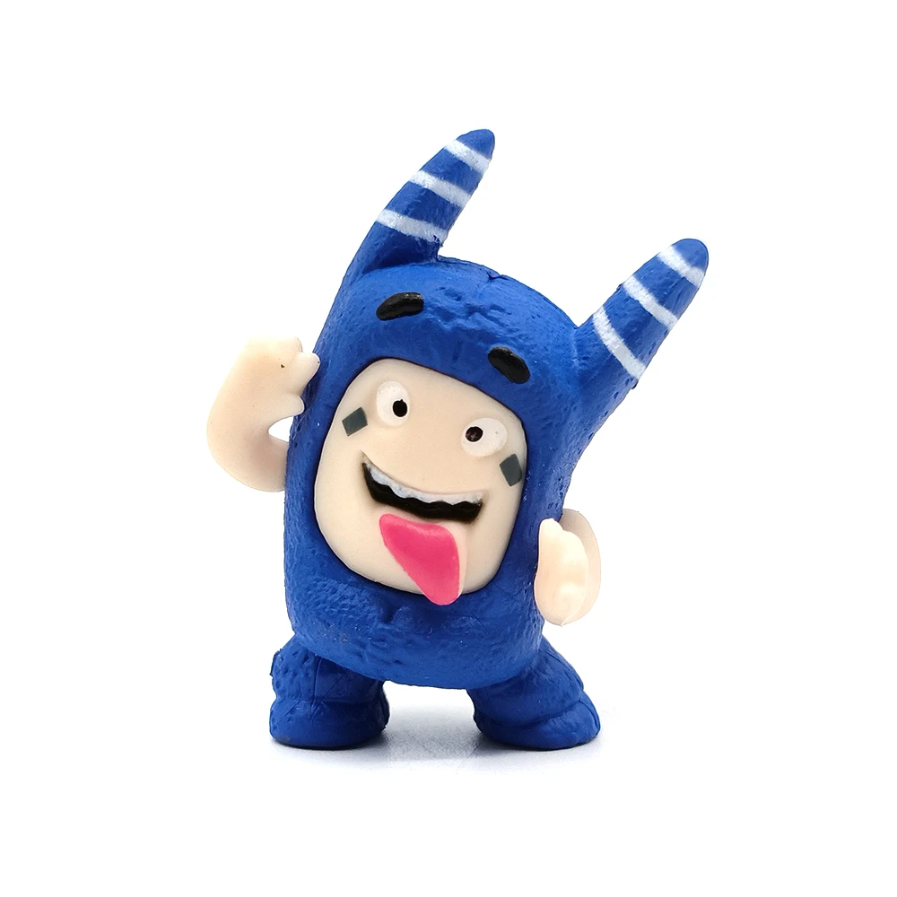 7 ชิ้น/เซ็ตอะนิเมะการ์ตูน Oddbods น่ารักของเล่นตุ๊กตา PVC ตัวเลขสะสมของขวัญ