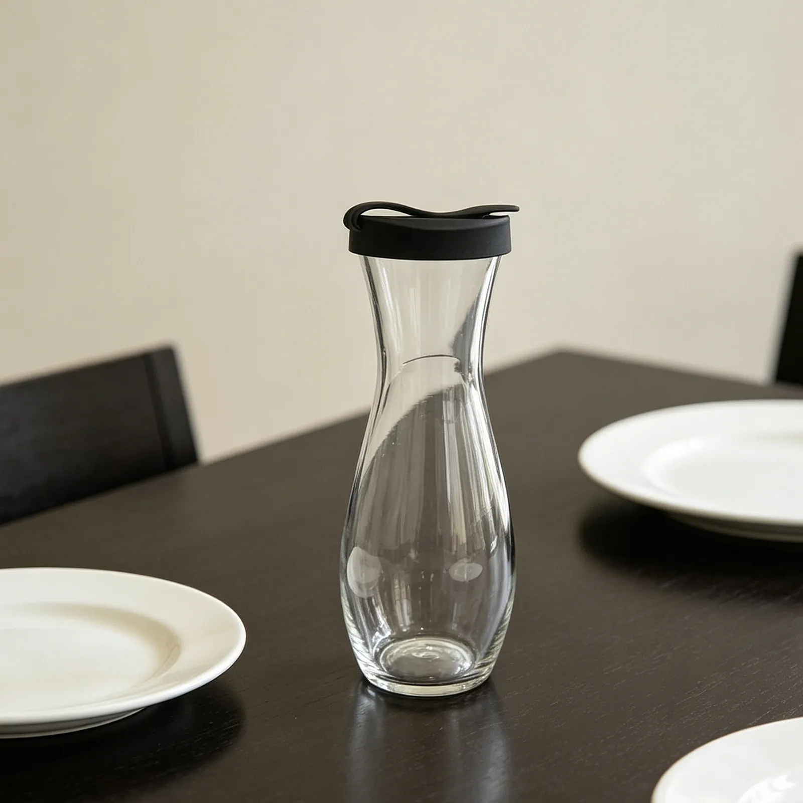 2Pcs Replacement Silicone Lid for Glass Cruet Leakproof Airtight Seal Salad Dressing Bottle Cover Oil Vinegar Bottle Cap Food