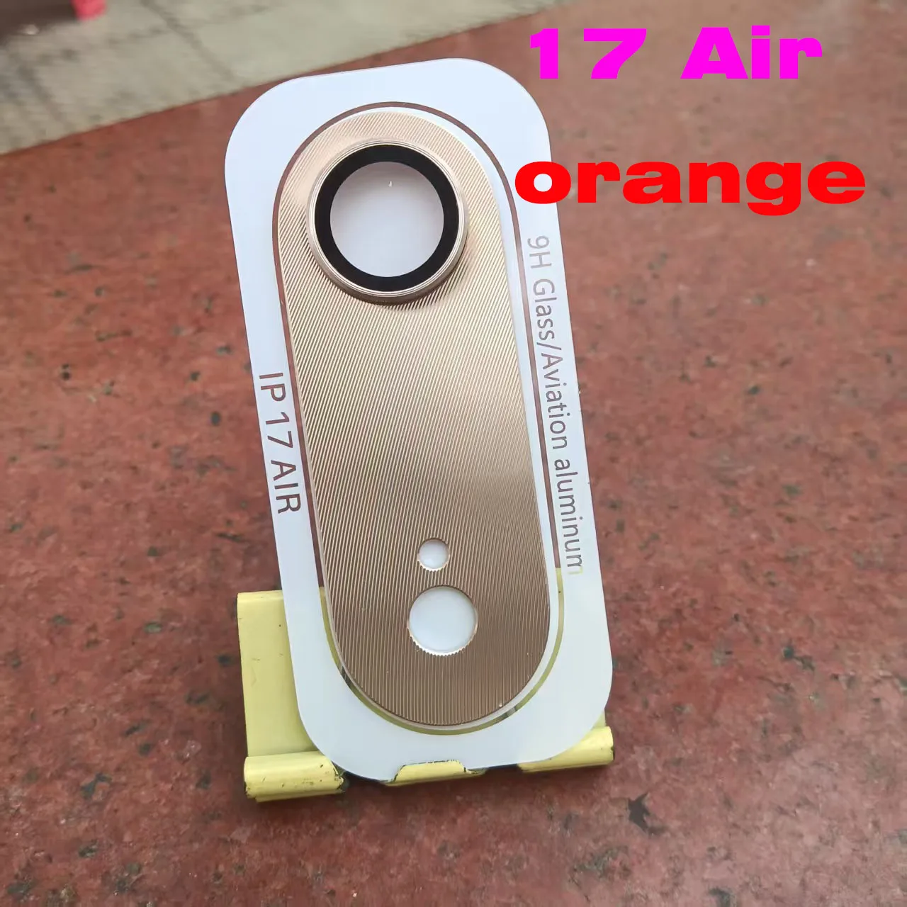 Protector de lente de cámara para IPhone 17 Pro Max 17 Air 17Pro, cubierta de anillo de Metal de vidrio templado, último modelo de 2025