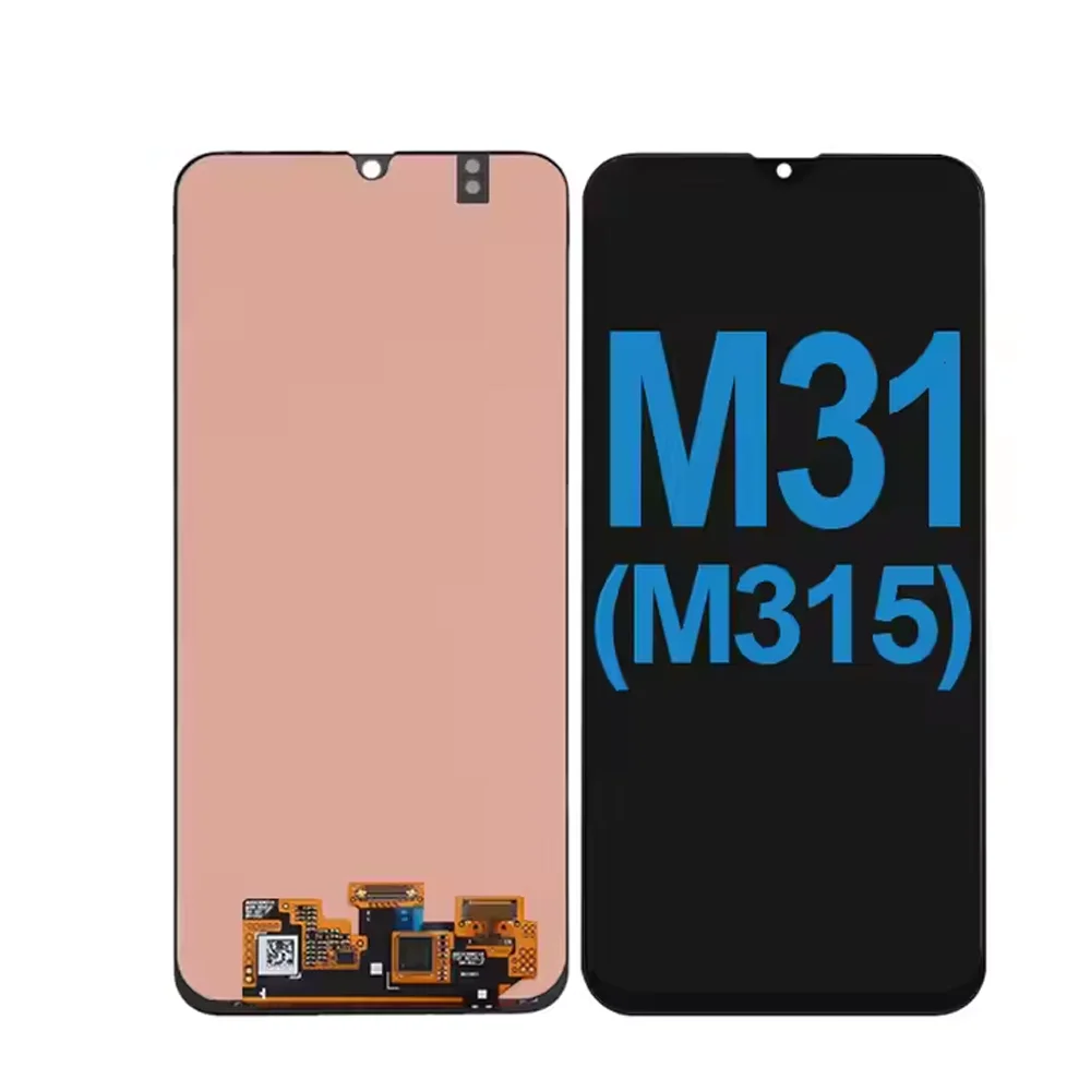 โทรศัพท์มือถือจอแสดงผล LCD สําหรับ Samsung M31 Oled จอแสดงผลหน้าจอสัมผัสเปลี่ยน