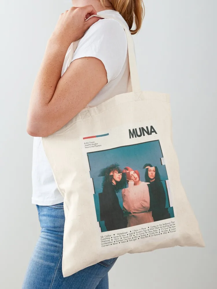 

MUNA Mid Century Modern Poster Print Tote Bag Shopper bag Handbags women shopping bag logo shopping trolley