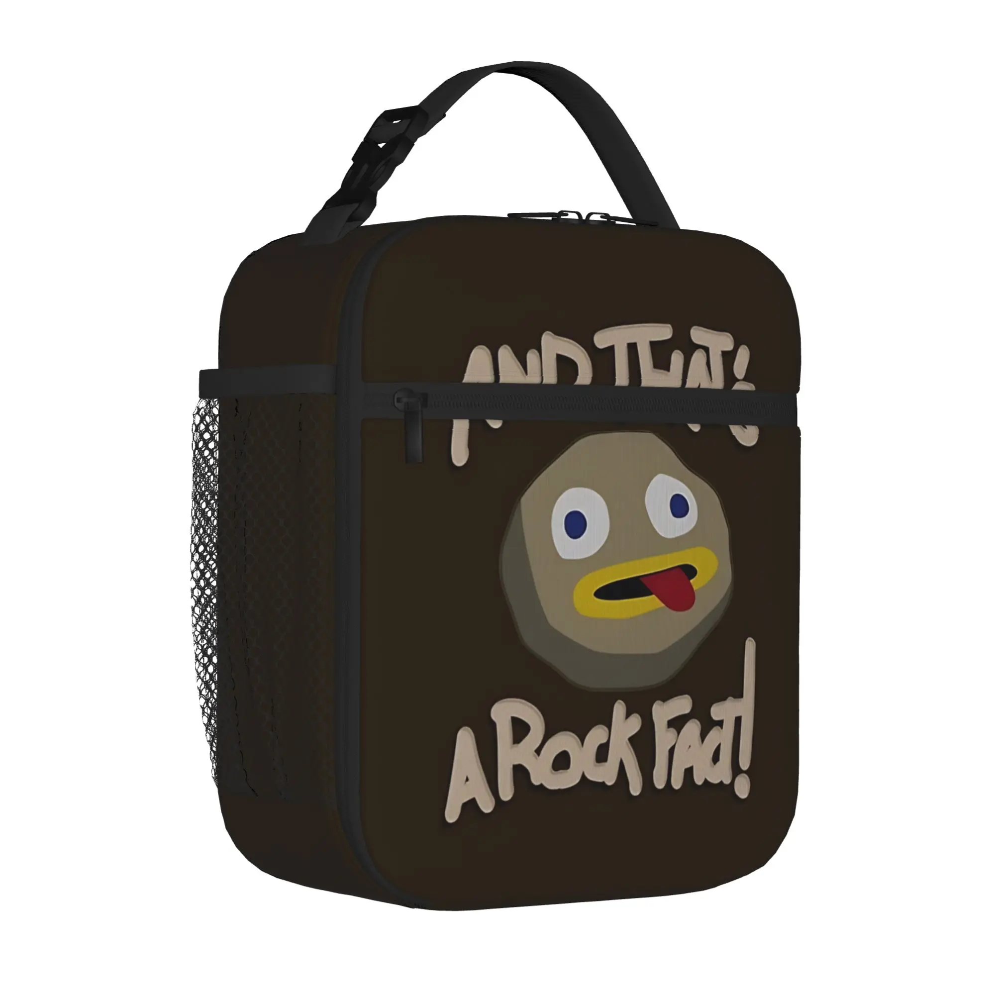 1 Piece Portable Lunch Container Rockfactual Zipper Closure Durable Pocket OTGW For Lunch Box Bag