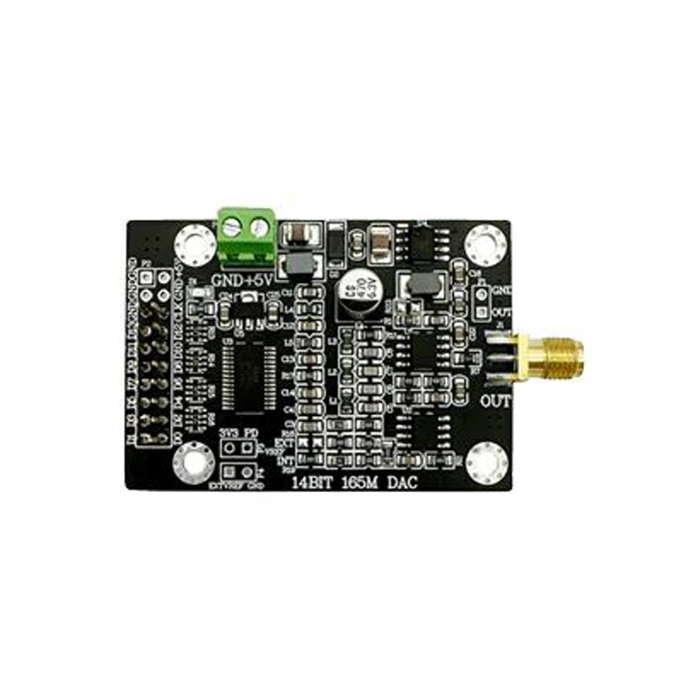 DAC904 High Apeed DAC Module 14 Bit Parallel 165M Sampling Waveform Generator FPGA Development for Analog-to-Digital Conversion