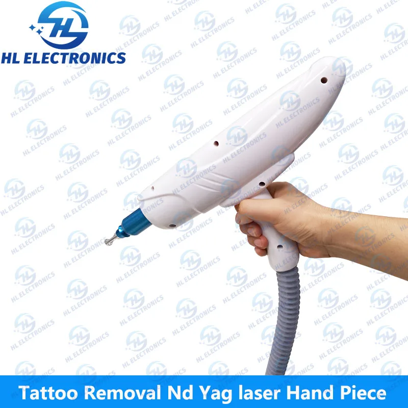 Tattoo removal Nd yag Laser Handpiece with 1064nm 532nm 1320nm Laser Lens tips probe Black doll