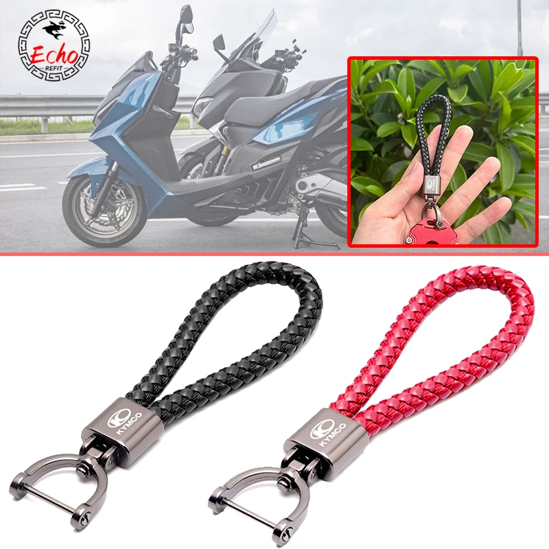 For KYMCO Xciting 250 300 400 AK550 CT250 CT300 S400 Downtown 125i 350i X-Town Universal Motorcycle Zinc Alloy Keychain Key Ring