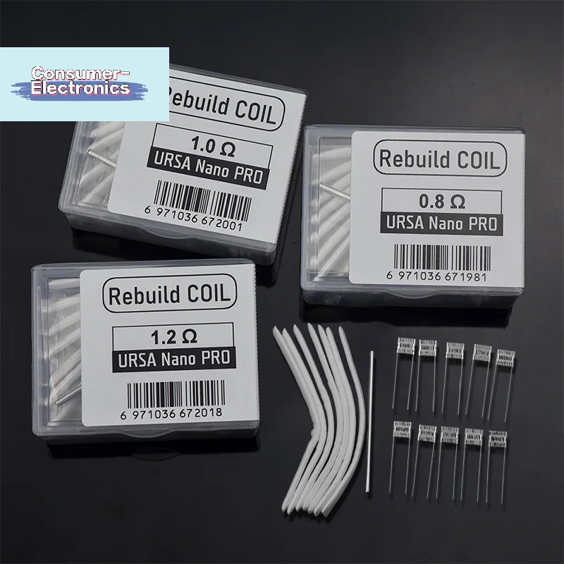 【DIY Tool Rebuild Kit Mesh Coil Resistance Wire Replacement Accessory For URSA Nano PRO 0.6/0.8/1.0/1.2ohm】