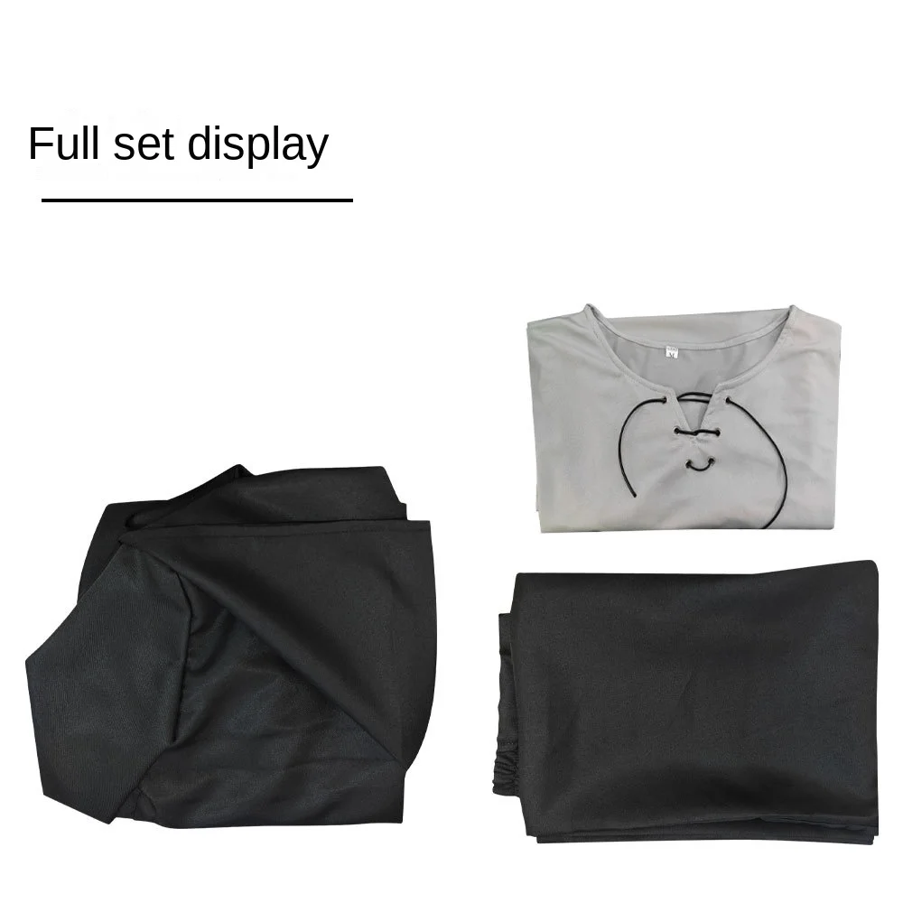 Anime Angriff auf titan eren jaeger Cosplay Kostüm T-Shirt Mantel Hose dreiteiliges Set Shingeki keine kyojin Outfits Perücke