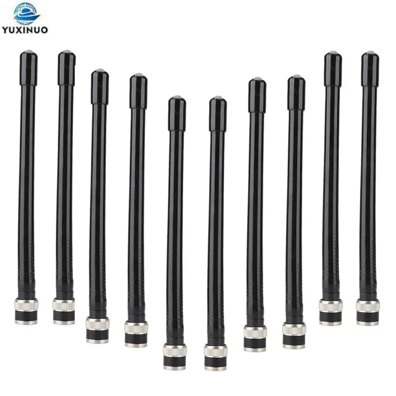 

10PCS V80 Helical Flexible Soft Antenna 136-174MHz VHF BNC Antenna For ICOM IC-V8 IC-V80 IC-V82 IC-V85 V80E VX500 Walkie Talkie