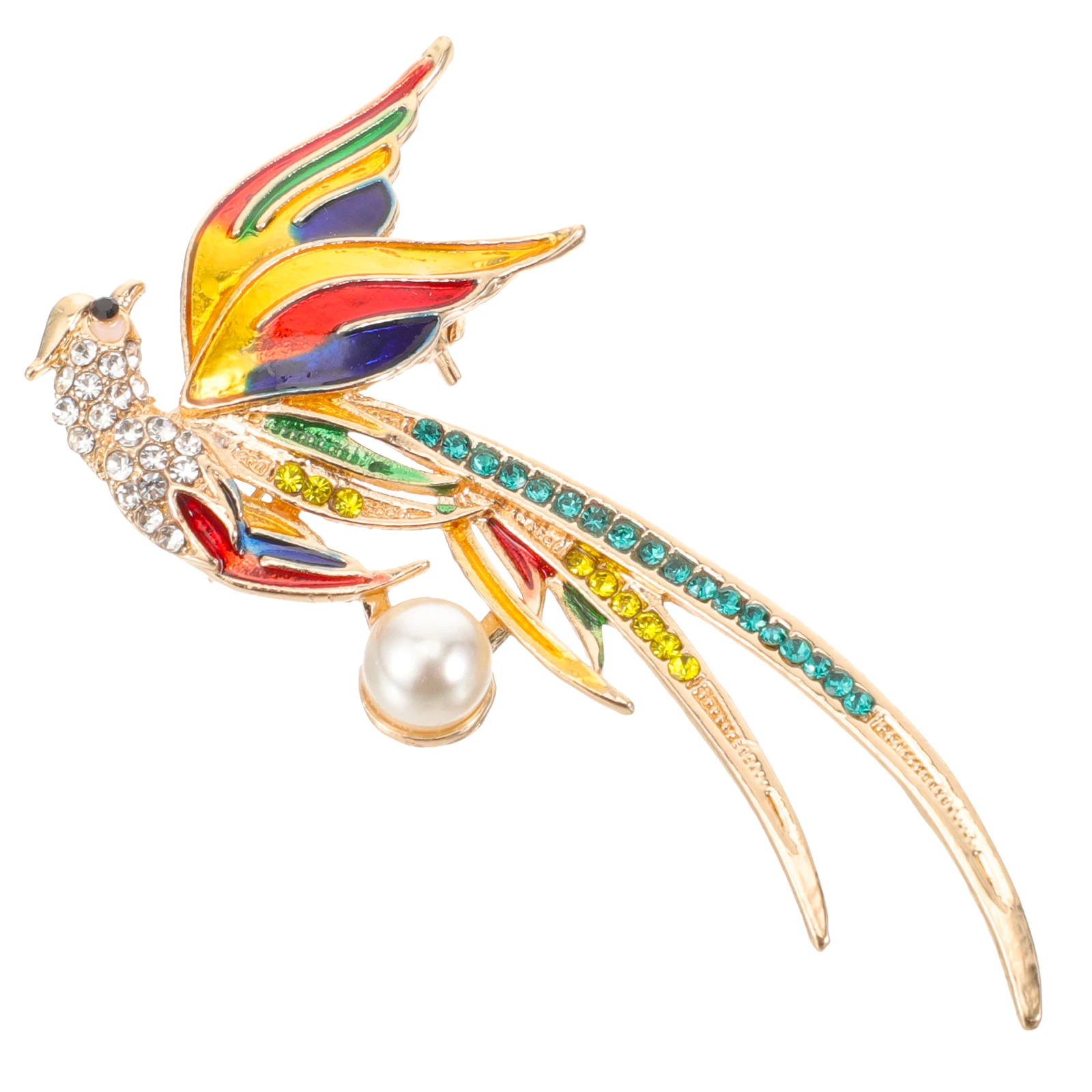 

Rhinestone Brooch Pin Women Hat Wedding Dress Girl Collar Luxury Ginkgo Leaf Crystal Decorative Lapel Accessories Durable Shiny