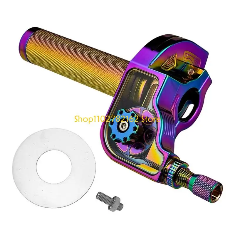 

547B Colorful Plan Aluminum Restrict Grip Enhancing Motorbike Appearance