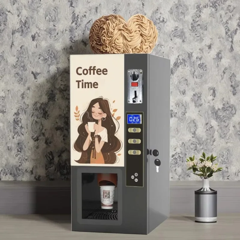 

Automatic self-service card payment instant intelligent commercial coffee vending machine