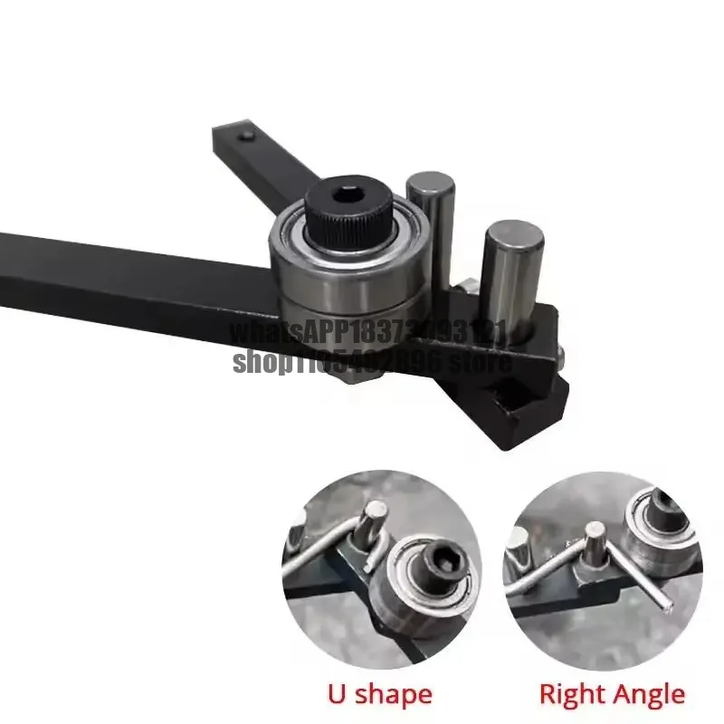 Manual Steel Rebar and Iron Wire Bender Hand Tool Heavy Duty Metal Rod Bending Machine for Construction and DIY