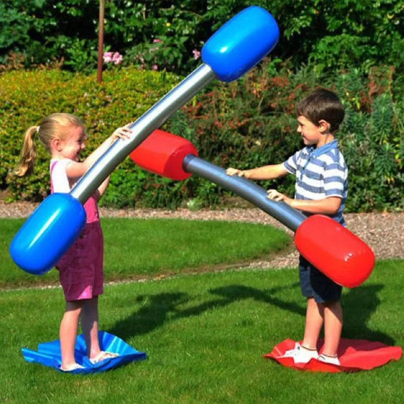 Inflatable Fighting Sticks Funny Inflatable Duel Toys for Children's Games and Parent-child Interaction Outdoor Hot Games Props