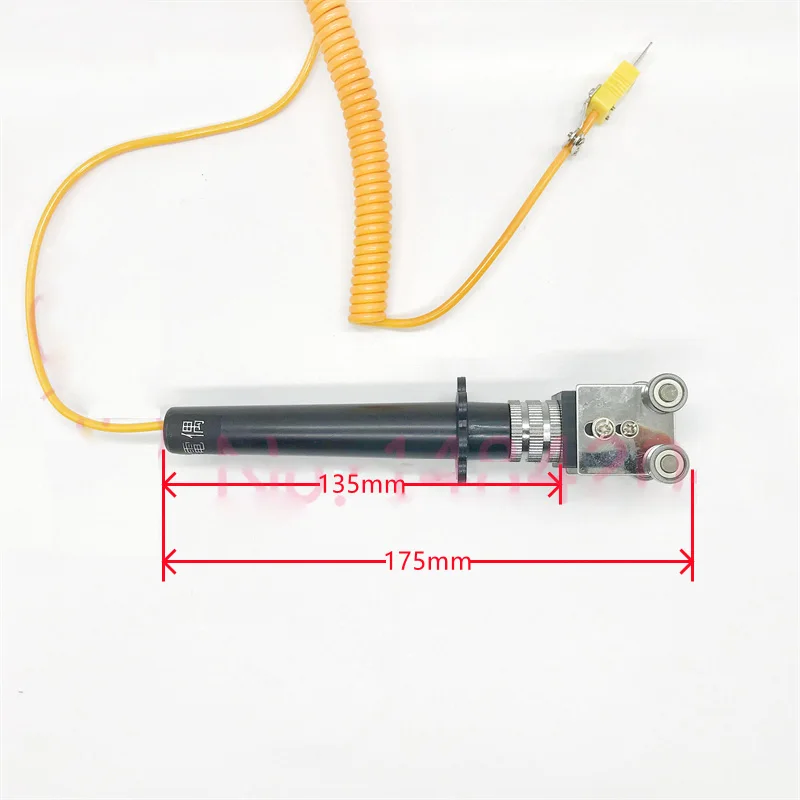 Thermocouple de surface de rouleau de type K,-50 °C ~ 500 °C, déterminer le capteur de température de contact pour les surfaces mobiles ou rotatives