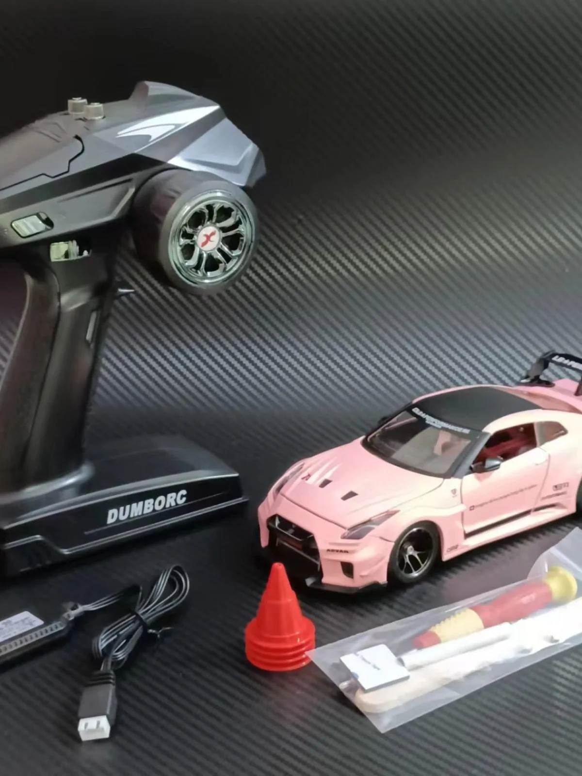FATJAY HGD1 MINI RC 1/28 RWD Drift RC Auto da corsa con guscio in metallo RTR Modello di telecomando